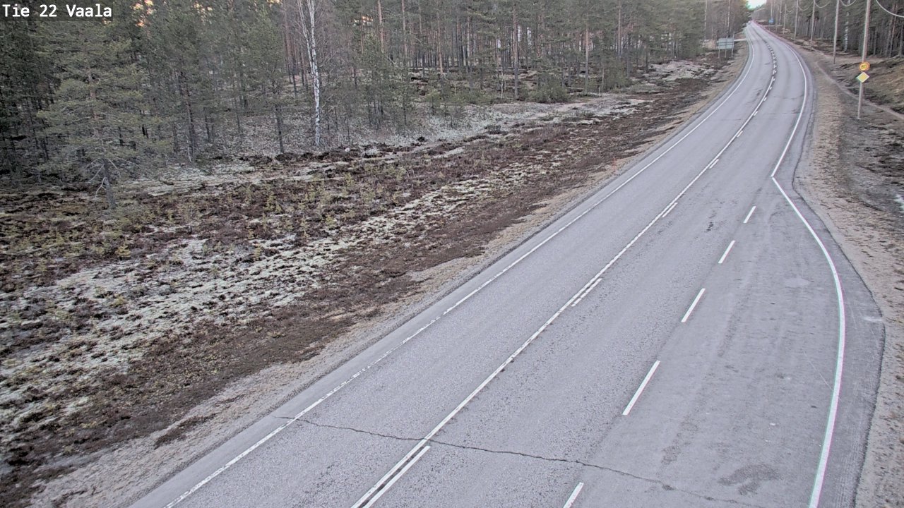 Kelikamerat Kuva Tie 22 Vaala, Vaala, Pohjois-Pohjanmaa