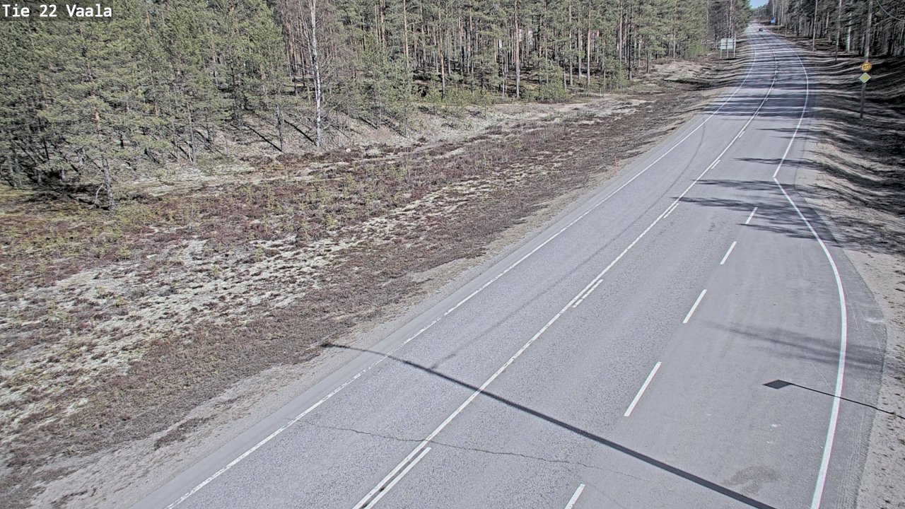 Kelikamerat Kuva Tie 22 Vaala, Vaala, Pohjois-Pohjanmaa