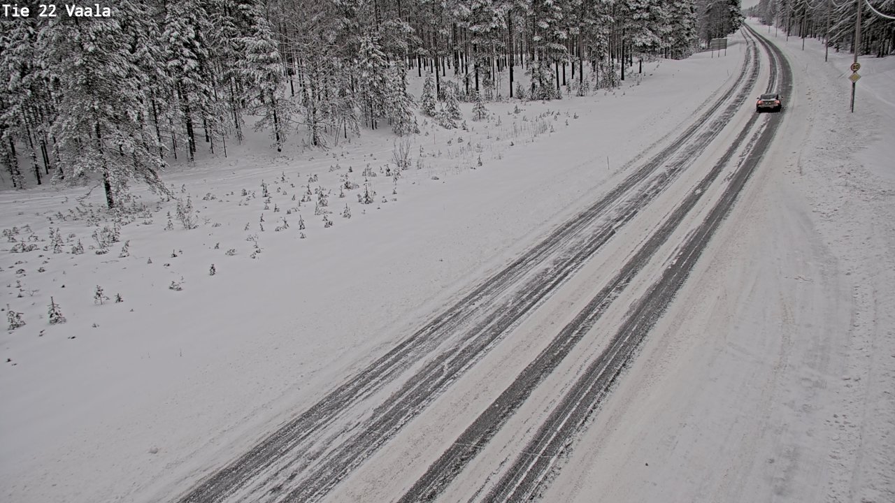 Kelikamerat Kuva Tie 22 Vaala, Vaala, Pohjois-Pohjanmaa