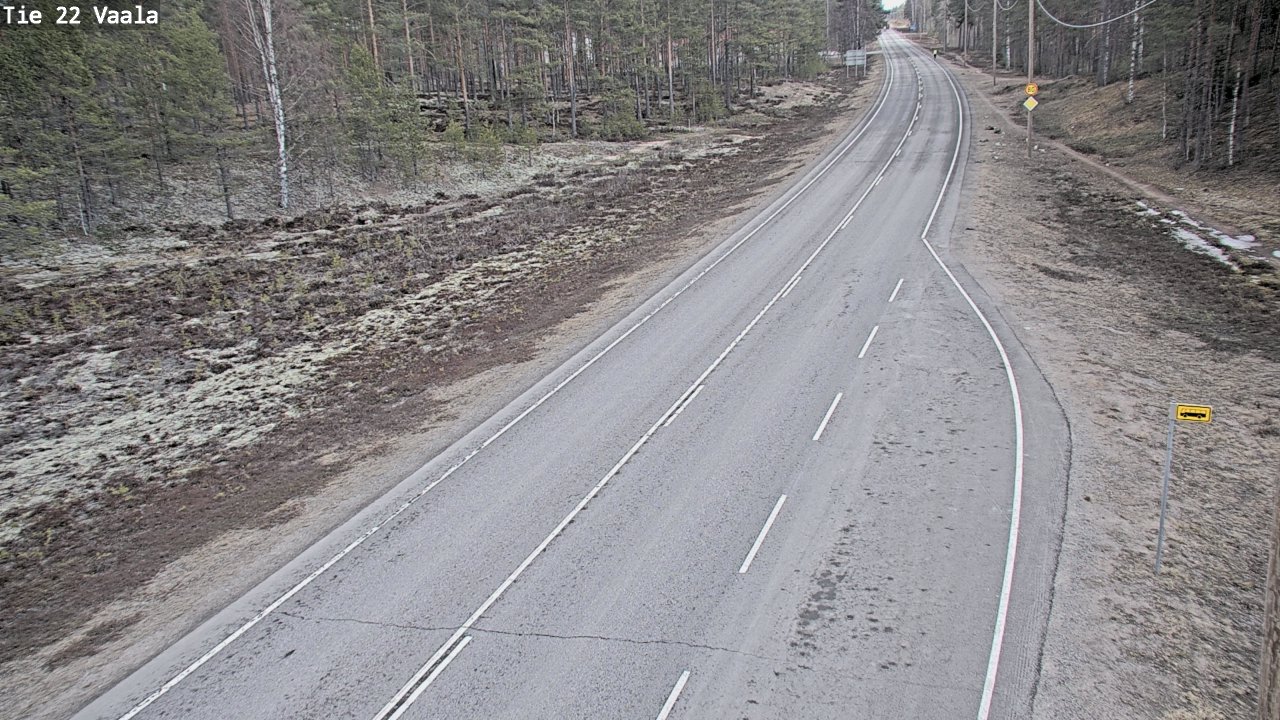 Kelikamerat Kuva Tie 22 Vaala, Vaala, Pohjois-Pohjanmaa
