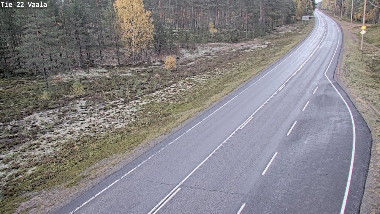 Kelikamerat Kuva Tie 22 Vaala, Vaala, Pohjois-Pohjanmaa