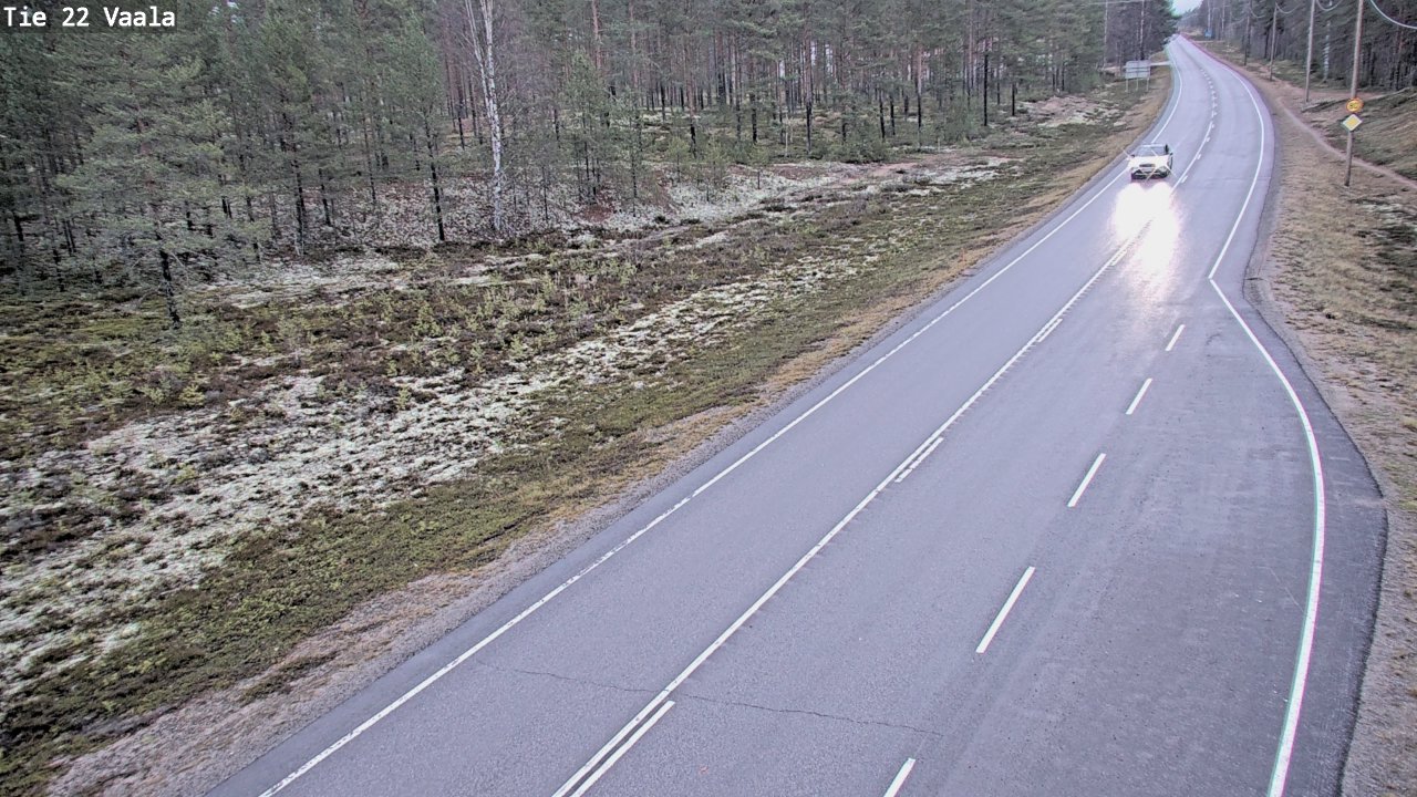 Kelikamerat Kuva Tie 22 Vaala, Vaala, Pohjois-Pohjanmaa