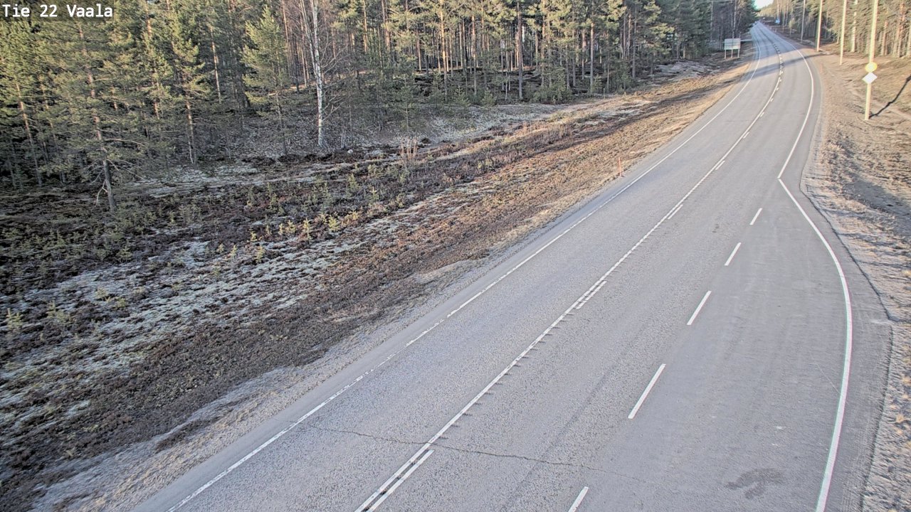 Kelikamerat Kuva Tie 22 Vaala, Vaala, Pohjois-Pohjanmaa
