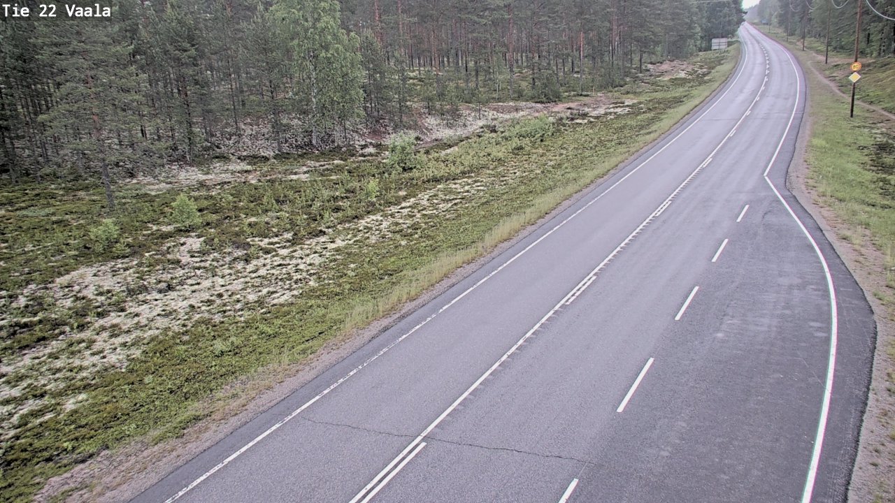 Kelikamerat Kuva Tie 22 Vaala, Vaala, Pohjois-Pohjanmaa