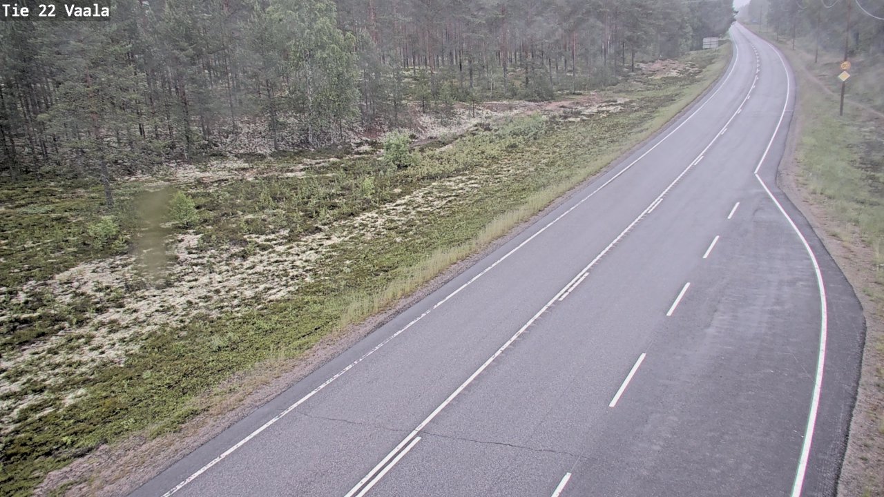 Kelikamerat Kuva Tie 22 Vaala, Vaala, Pohjois-Pohjanmaa