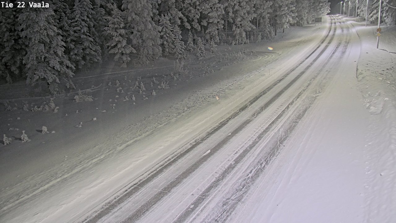 Kelikamerat Kuva Tie 22 Vaala, Vaala, Pohjois-Pohjanmaa