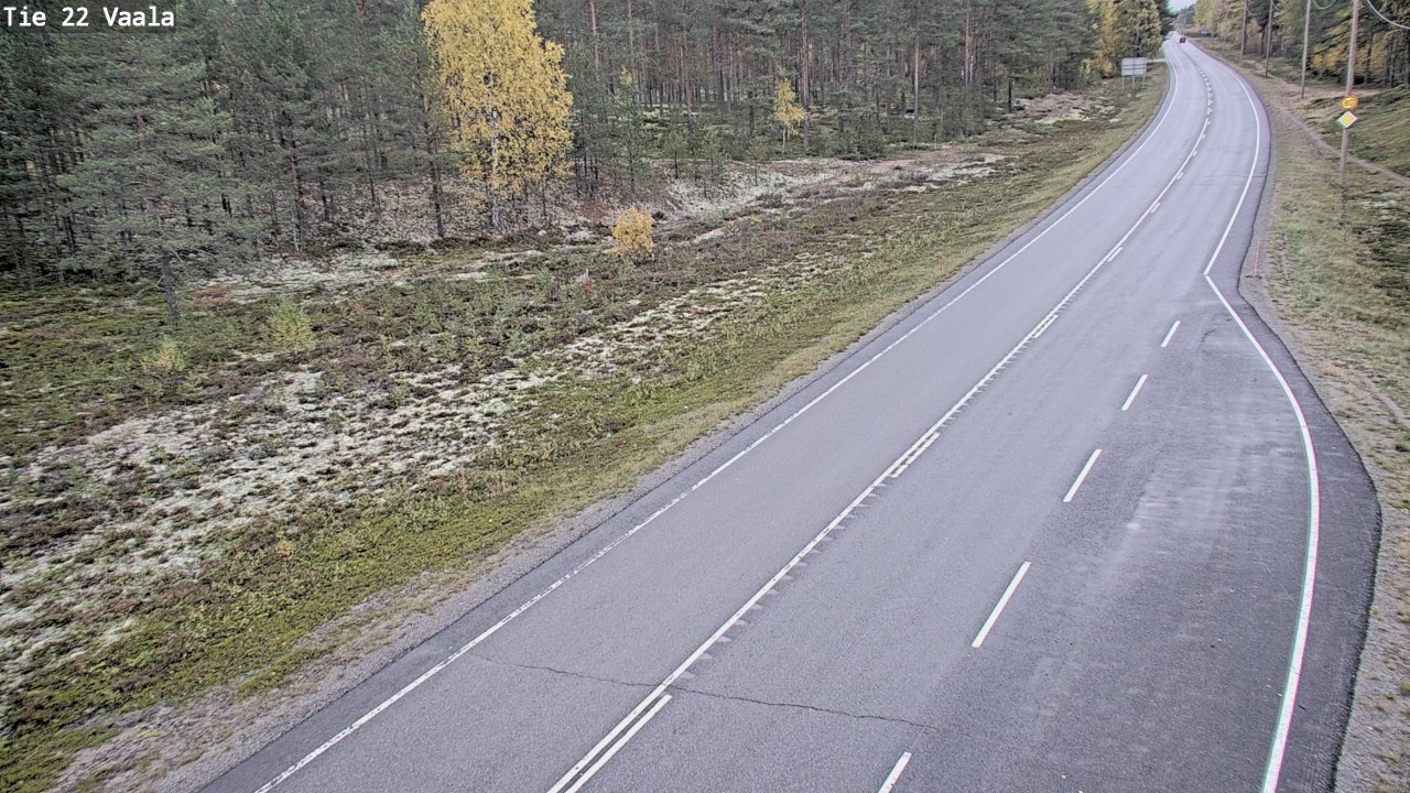 Kelikamerat Kuva Tie 22 Vaala, Vaala, Pohjois-Pohjanmaa