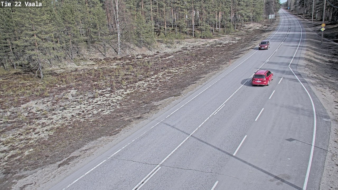 Kelikamerat Kuva Tie 22 Vaala, Vaala, Pohjois-Pohjanmaa