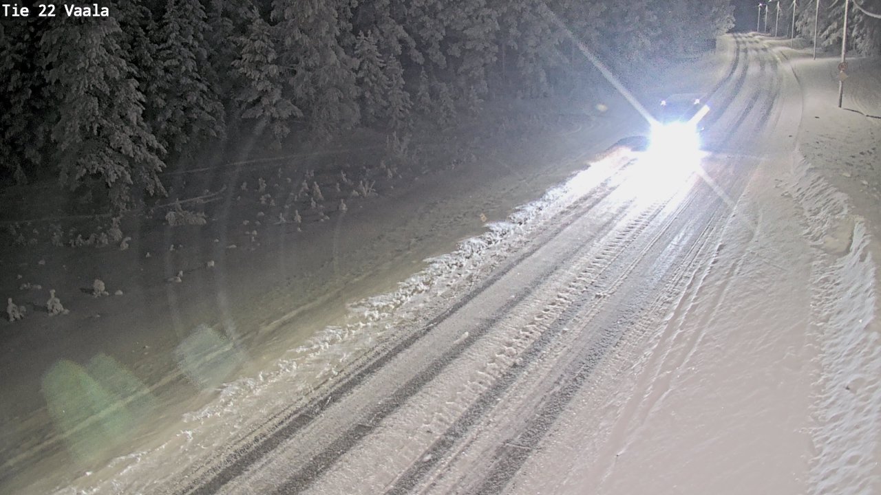 Kelikamerat Kuva Tie 22 Vaala, Vaala, Pohjois-Pohjanmaa