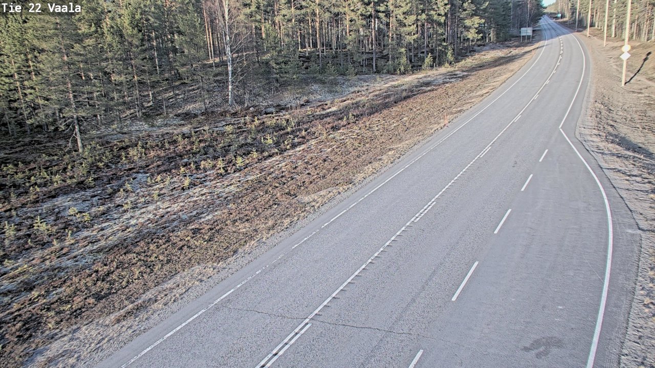 Kelikamerat Kuva Tie 22 Vaala, Vaala, Pohjois-Pohjanmaa