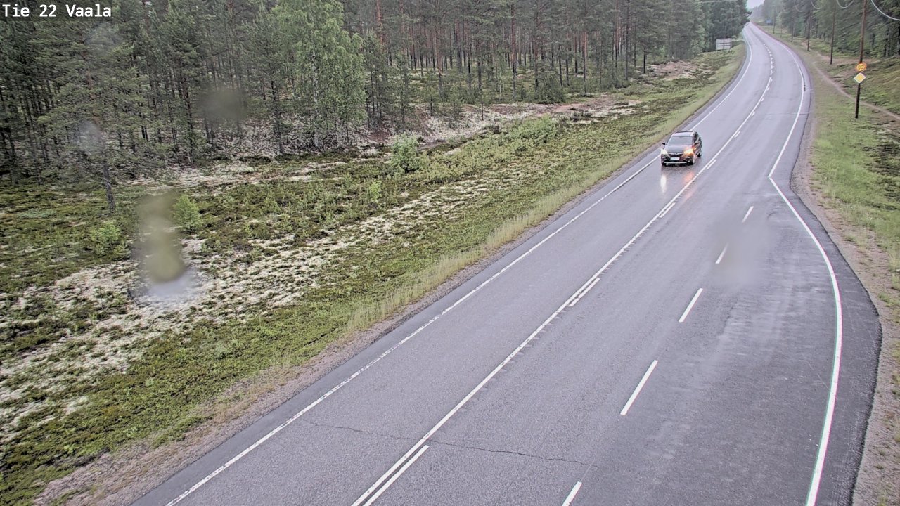 Kelikamerat Kuva Tie 22 Vaala, Vaala, Pohjois-Pohjanmaa