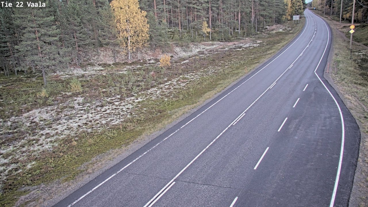 Kelikamerat Kuva Tie 22 Vaala, Vaala, Pohjois-Pohjanmaa