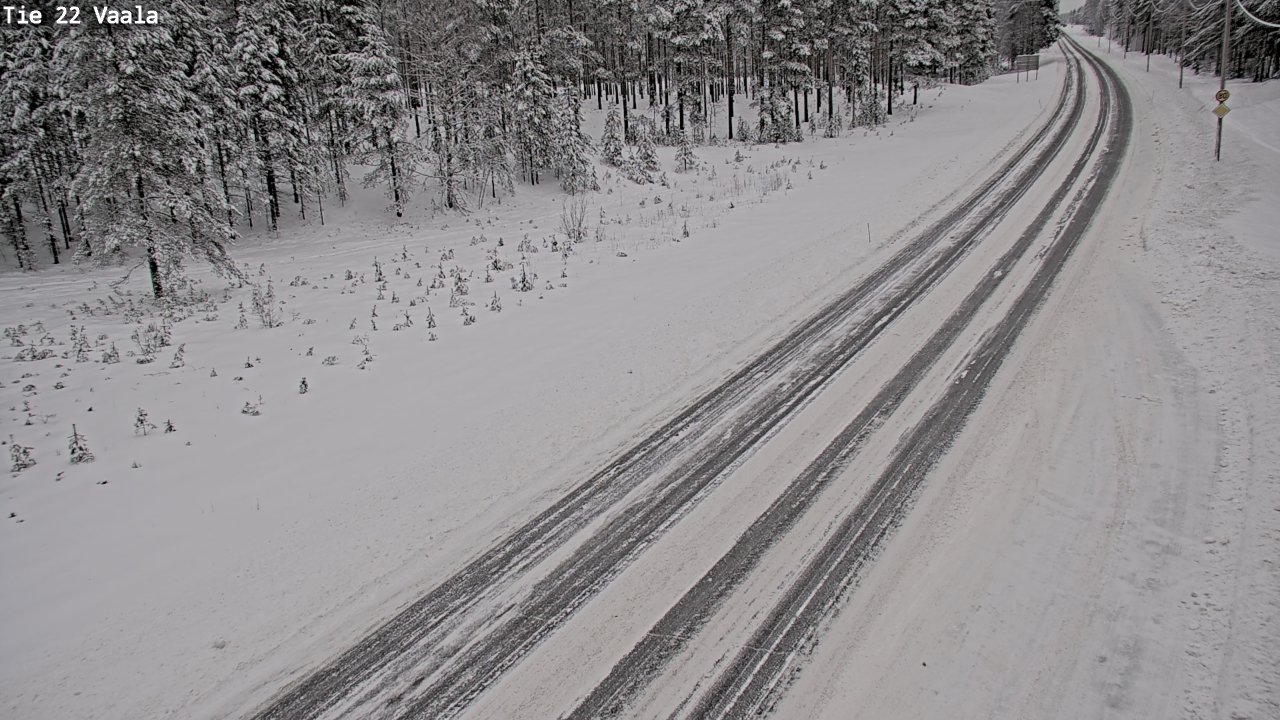 Kelikamerat Kuva Tie 22 Vaala, Vaala, Pohjois-Pohjanmaa