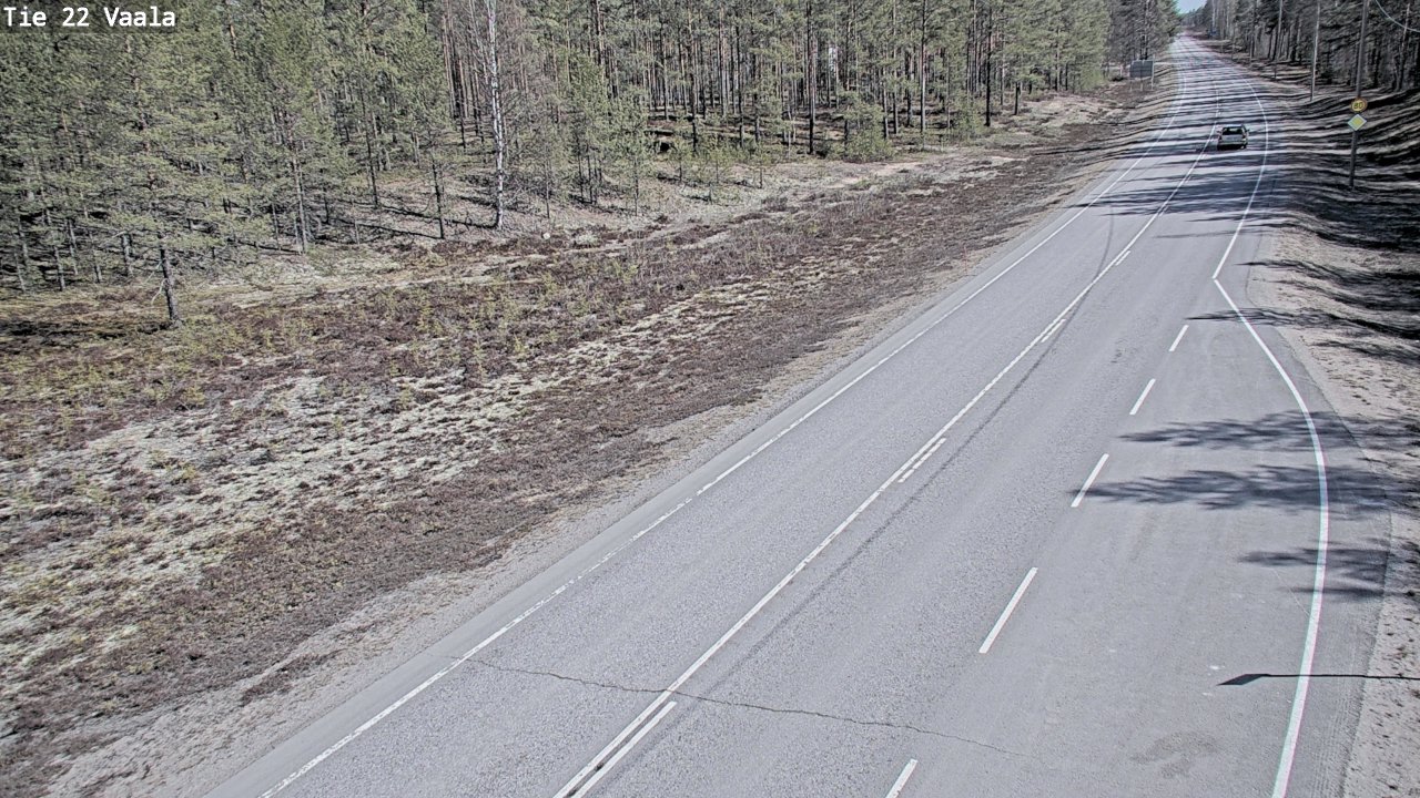 Kelikamerat Kuva Tie 22 Vaala, Vaala, Pohjois-Pohjanmaa
