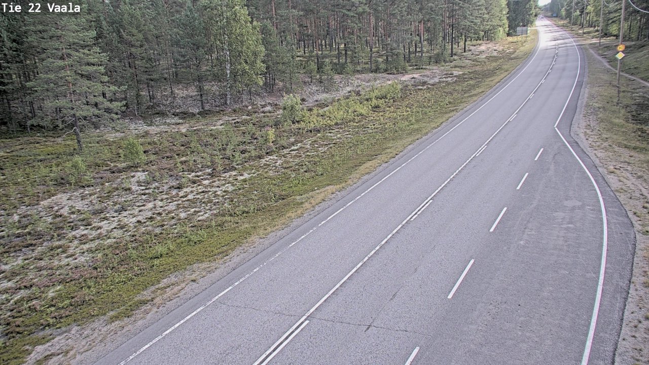Kelikamerat Kuva Tie 22 Vaala, Vaala, Pohjois-Pohjanmaa