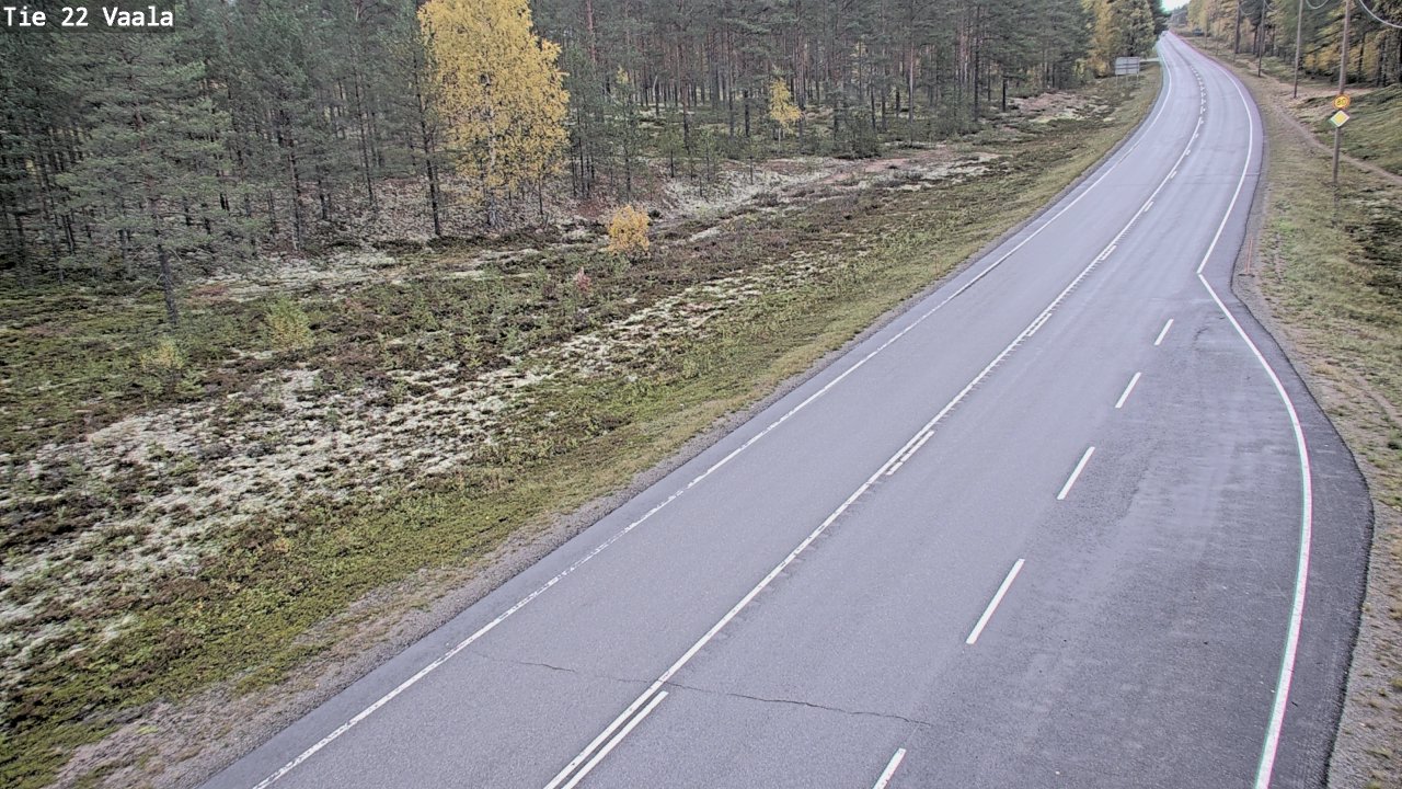Kelikamerat Kuva Tie 22 Vaala, Vaala, Pohjois-Pohjanmaa