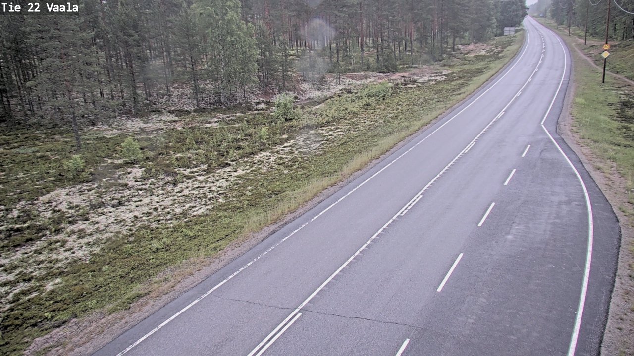 Kelikamerat Kuva Tie 22 Vaala, Vaala, Pohjois-Pohjanmaa