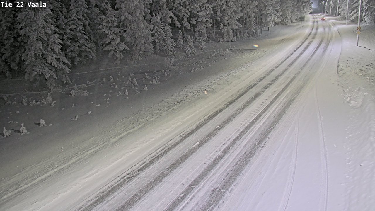 Kelikamerat Kuva Tie 22 Vaala, Vaala, Pohjois-Pohjanmaa