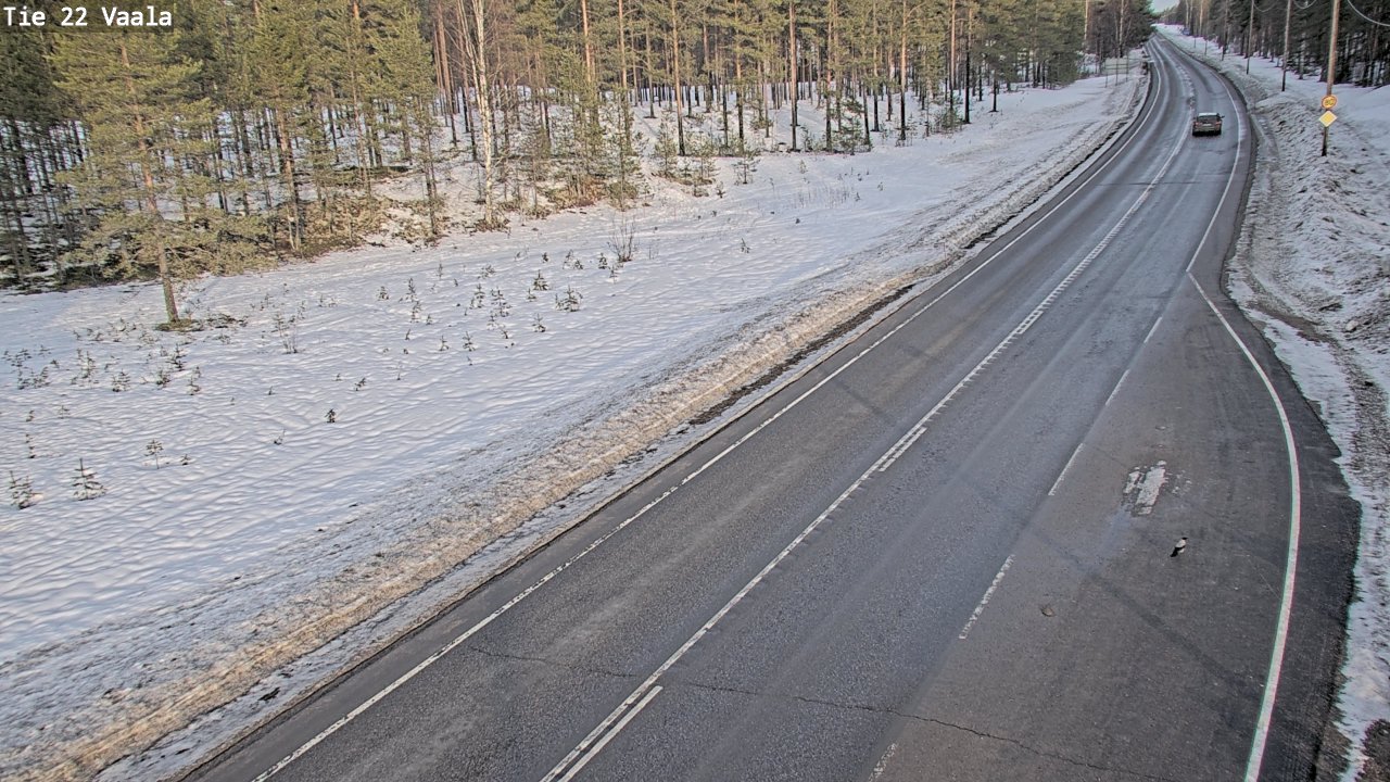 Kelikamerat Kuva Tie 22 Vaala, Vaala, Pohjois-Pohjanmaa