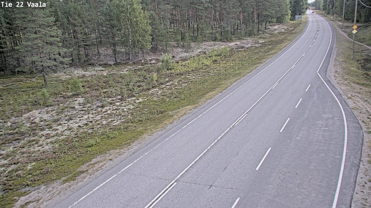 Kelikamerat Kuva Tie 22 Vaala, Vaala, Pohjois-Pohjanmaa