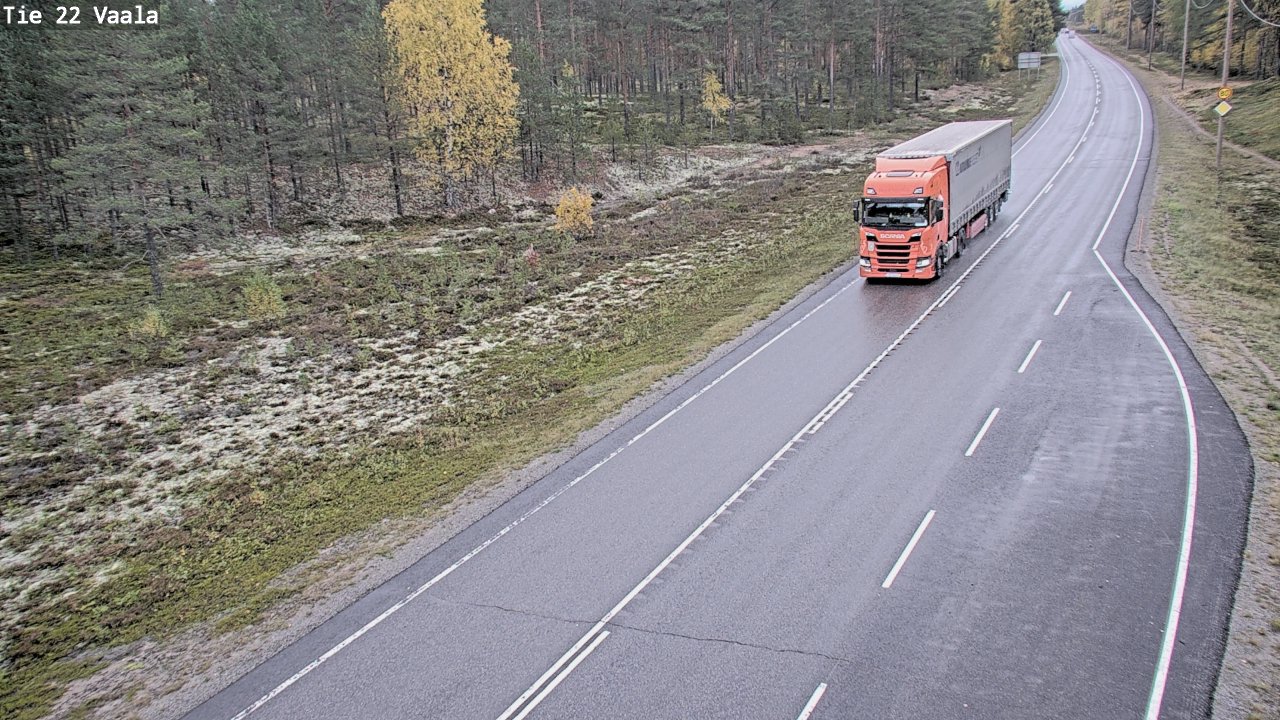 Kelikamerat Kuva Tie 22 Vaala, Vaala, Pohjois-Pohjanmaa