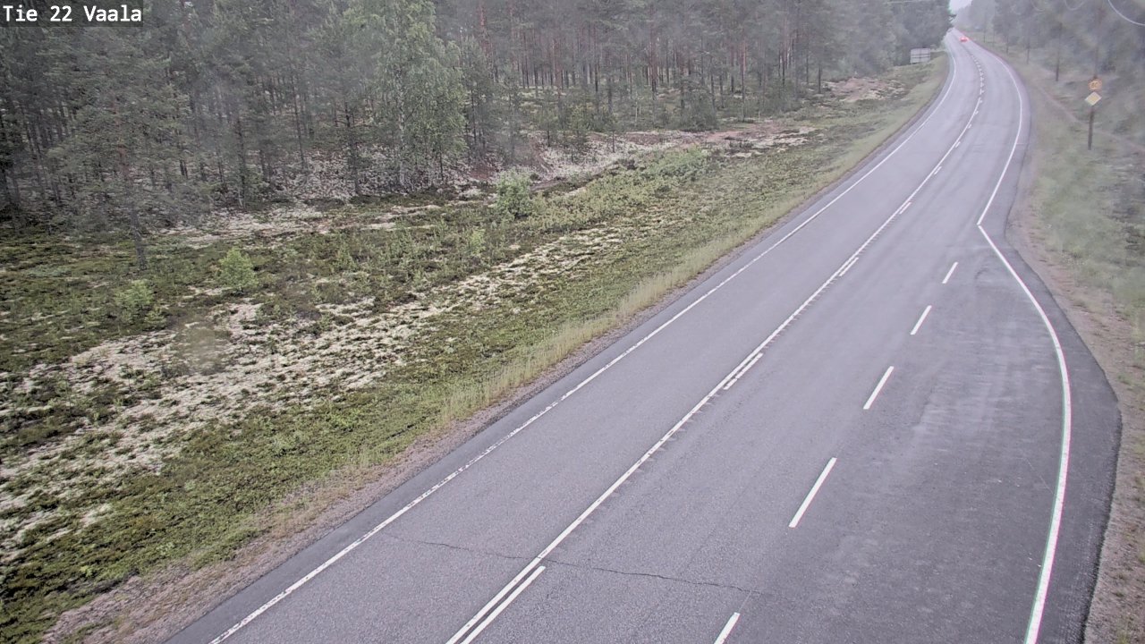 Kelikamerat Kuva Tie 22 Vaala, Vaala, Pohjois-Pohjanmaa