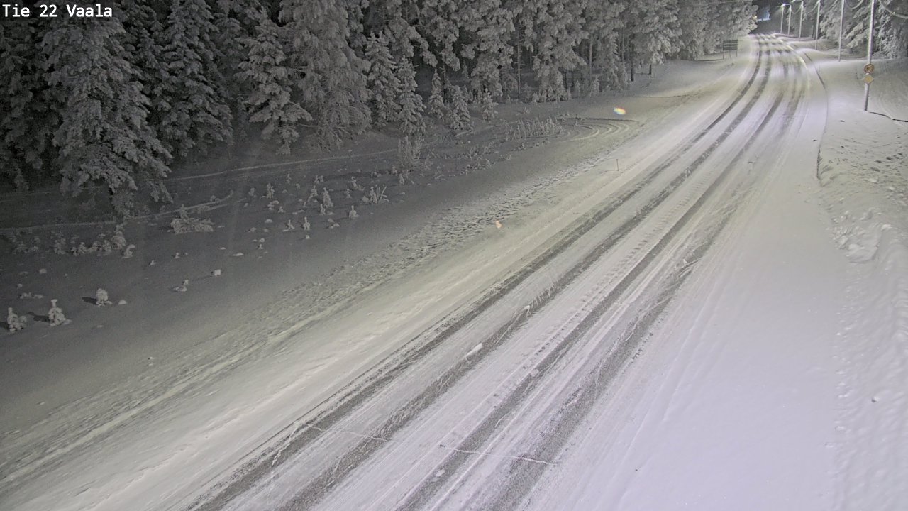 Kelikamerat Kuva Tie 22 Vaala, Vaala, Pohjois-Pohjanmaa