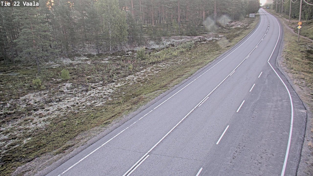 Kelikamerat Kuva Tie 22 Vaala, Vaala, Pohjois-Pohjanmaa