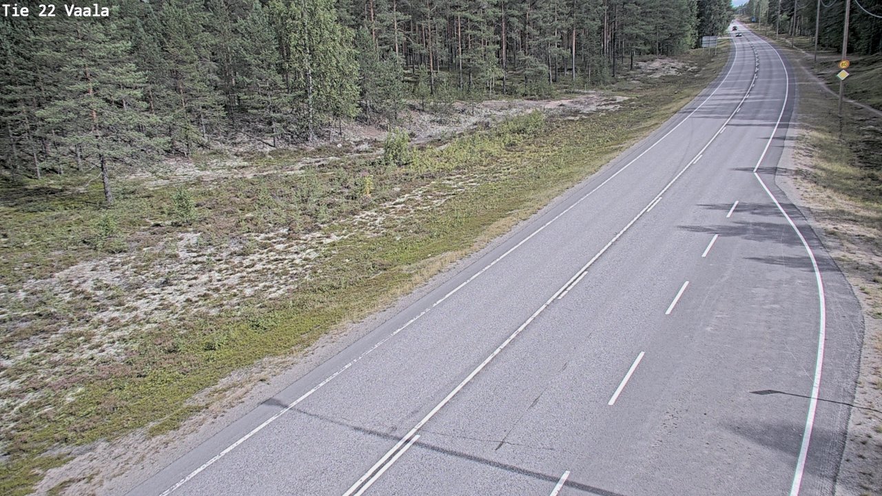 Kelikamerat Kuva Tie 22 Vaala, Vaala, Pohjois-Pohjanmaa