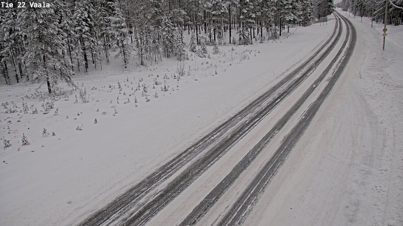 Kelikamerat Kuva Tie 22 Vaala, Vaala, Pohjois-Pohjanmaa