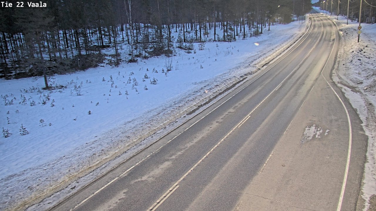 Kelikamerat Kuva Tie 22 Vaala, Vaala, Pohjois-Pohjanmaa