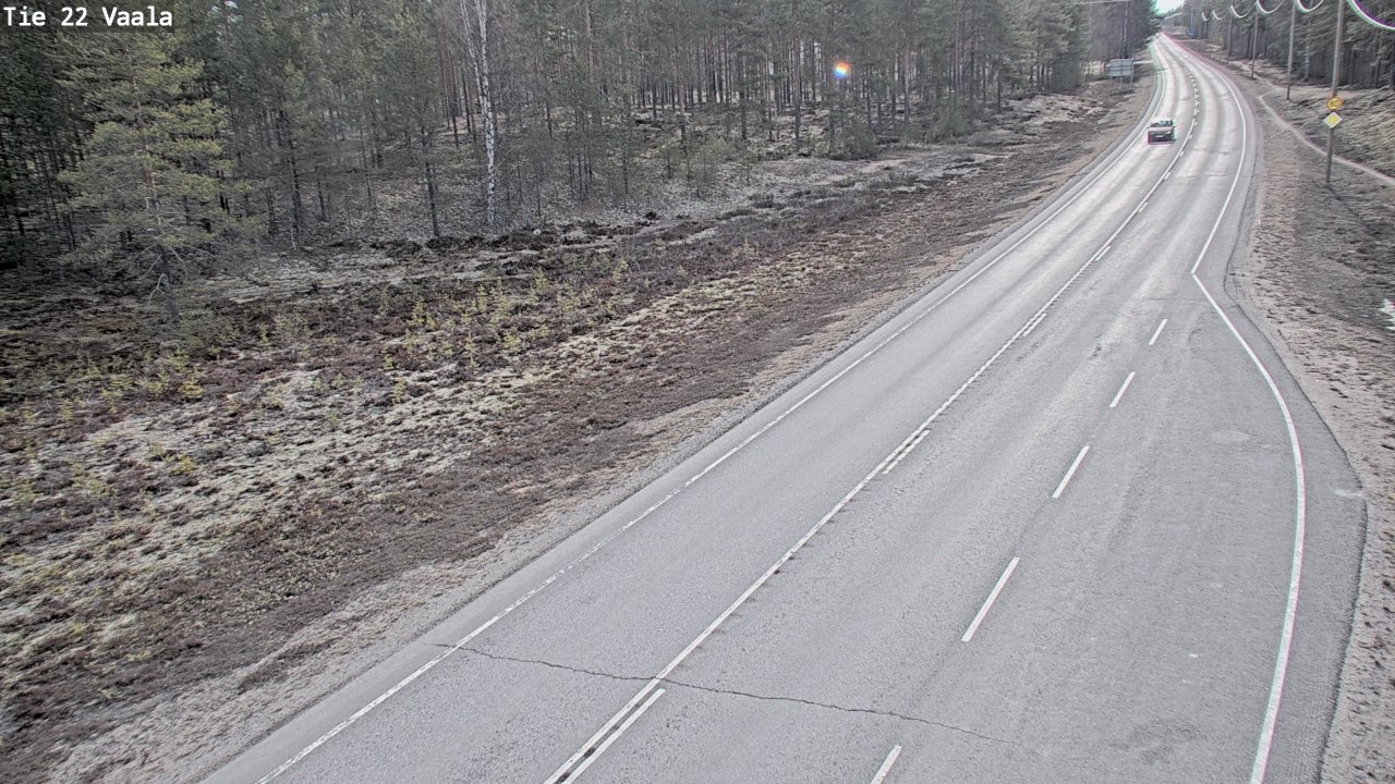 Kelikamerat Kuva Tie 22 Vaala, Vaala, Pohjois-Pohjanmaa