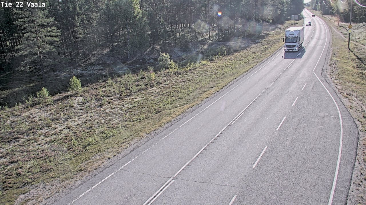 Kelikamerat Kuva Tie 22 Vaala, Vaala, Pohjois-Pohjanmaa