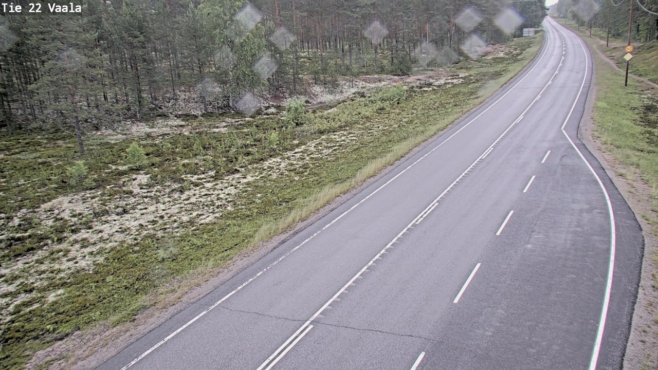 Kelikamerat Kuva Tie 22 Vaala, Vaala, Pohjois-Pohjanmaa