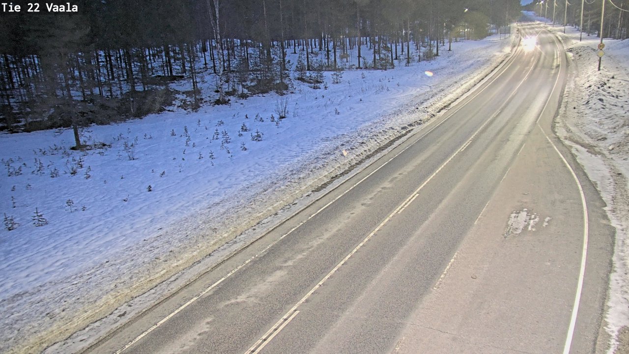 Kelikamerat Kuva Tie 22 Vaala, Vaala, Pohjois-Pohjanmaa