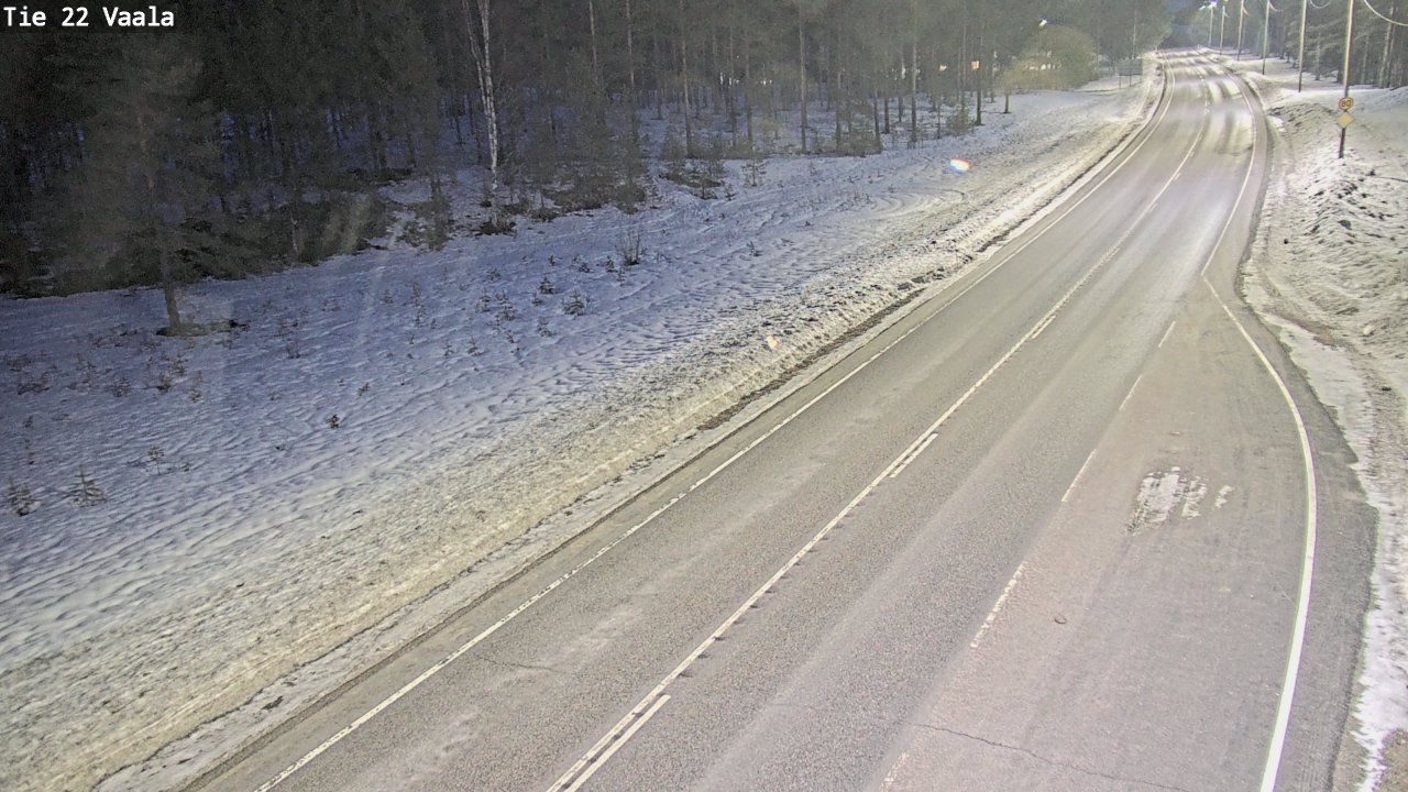 Kelikamerat Kuva Tie 22 Vaala, Vaala, Pohjois-Pohjanmaa