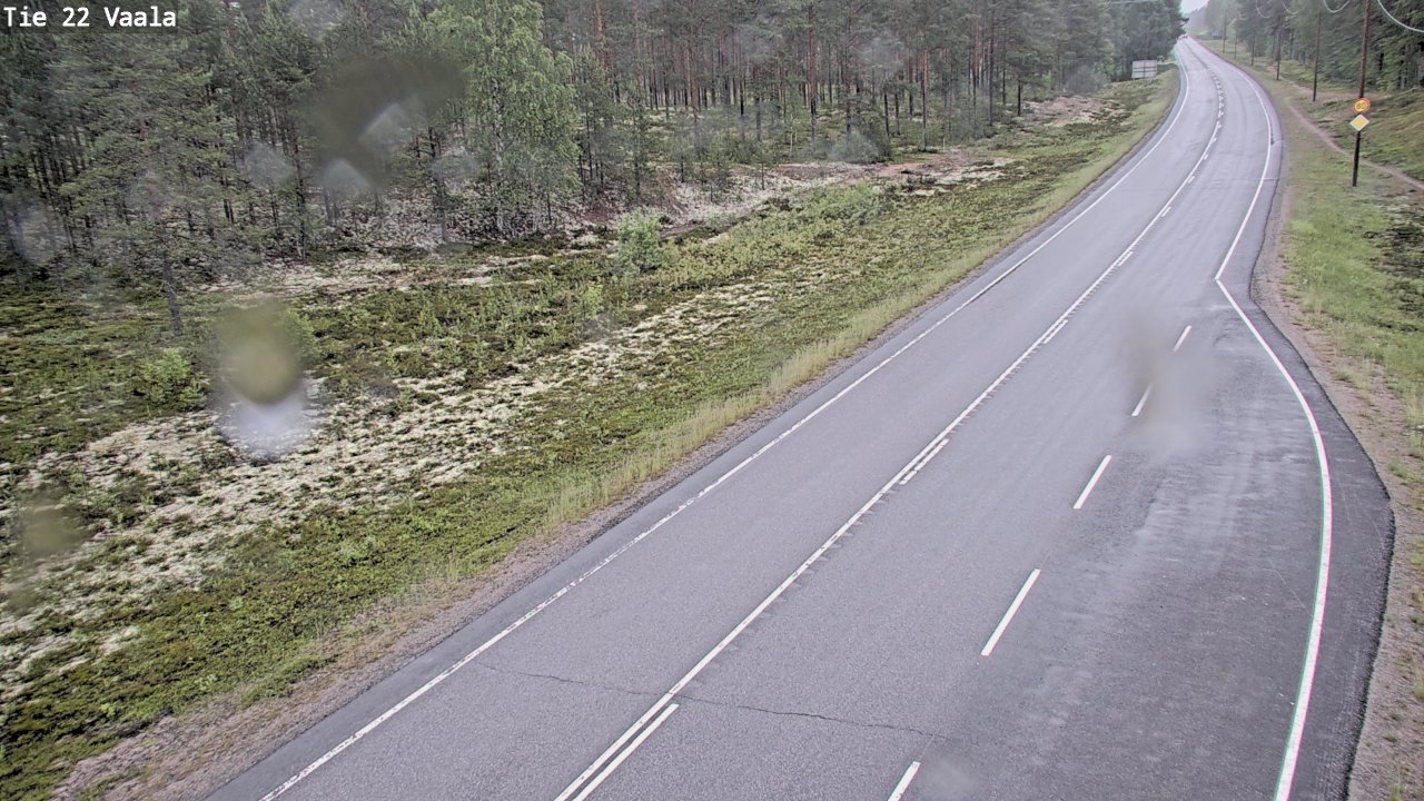 Kelikamerat Kuva Tie 22 Vaala, Vaala, Pohjois-Pohjanmaa
