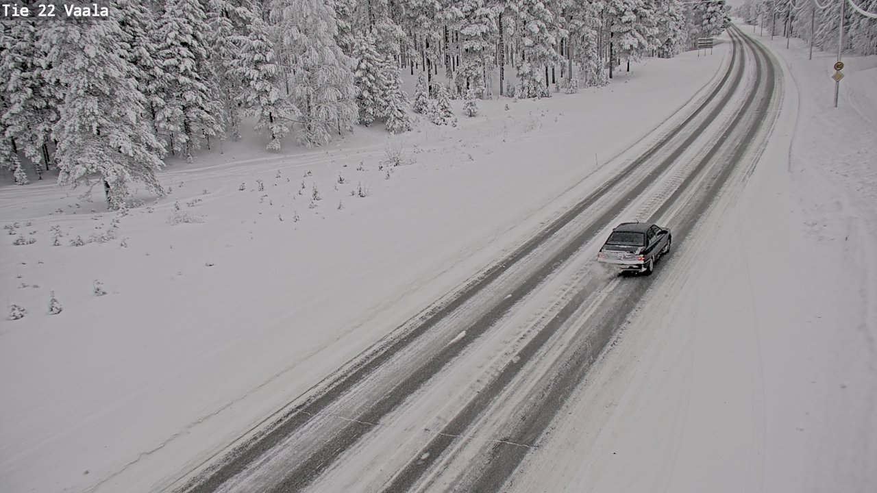 Kelikamerat Kuva Tie 22 Vaala, Vaala, Pohjois-Pohjanmaa