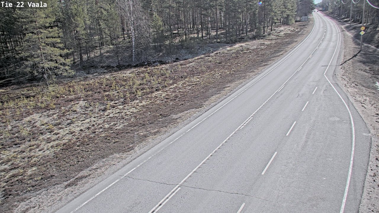 Kelikamerat Kuva Tie 22 Vaala, Vaala, Pohjois-Pohjanmaa