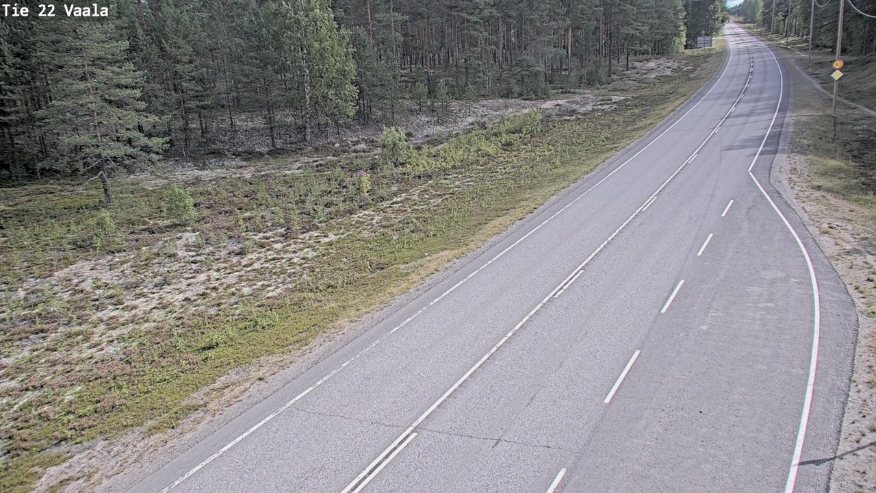 Kelikamerat Kuva Tie 22 Vaala, Vaala, Pohjois-Pohjanmaa