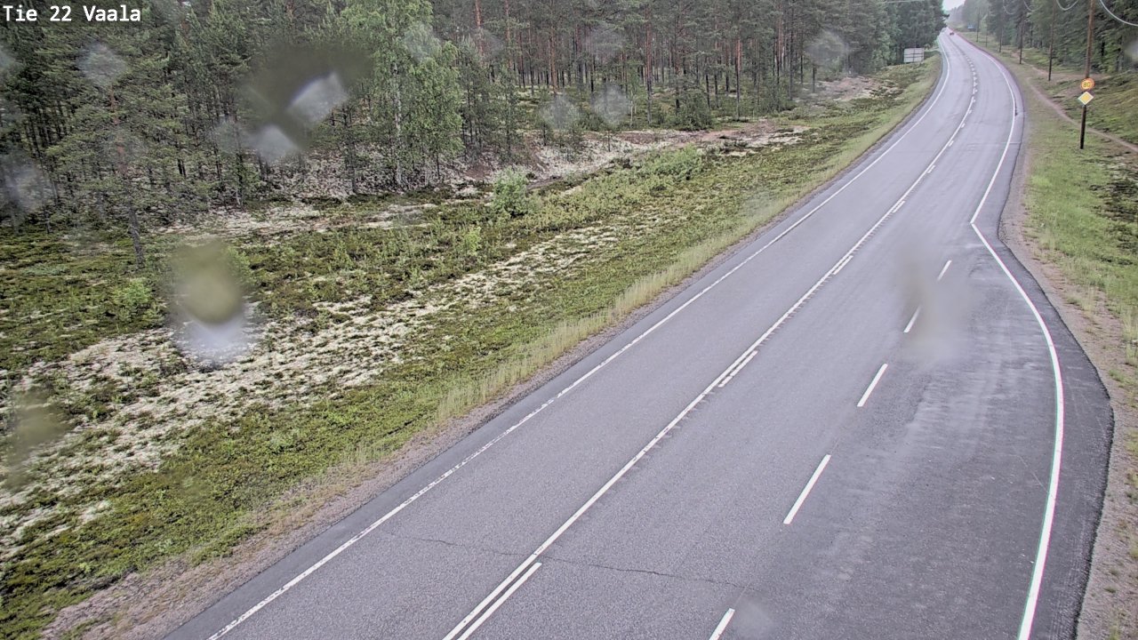 Kelikamerat Kuva Tie 22 Vaala, Vaala, Pohjois-Pohjanmaa