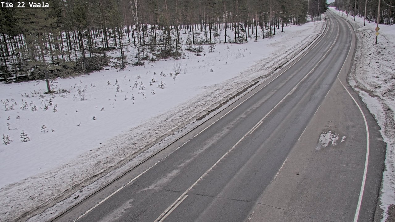 Kelikamerat Kuva Tie 22 Vaala, Vaala, Pohjois-Pohjanmaa