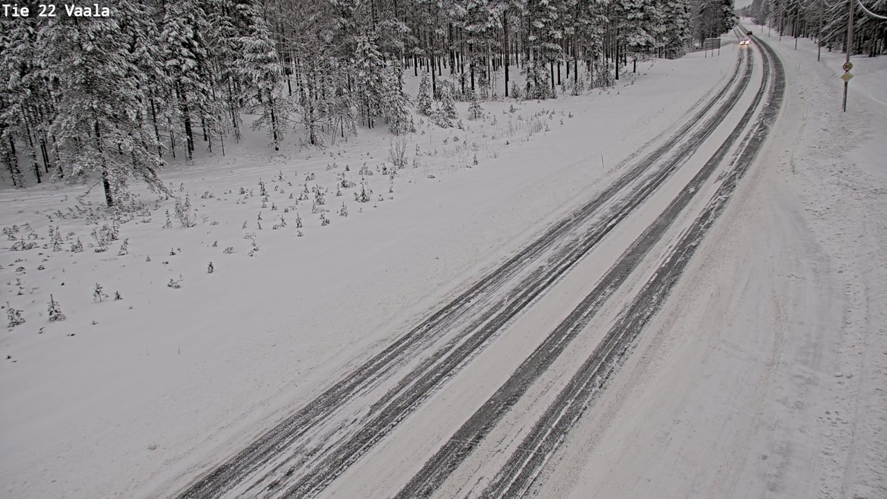 Kelikamerat Kuva Tie 22 Vaala, Vaala, Pohjois-Pohjanmaa