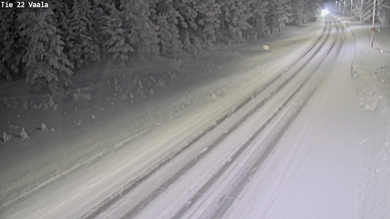 Kelikamerat Kuva Tie 22 Vaala, Vaala, Pohjois-Pohjanmaa