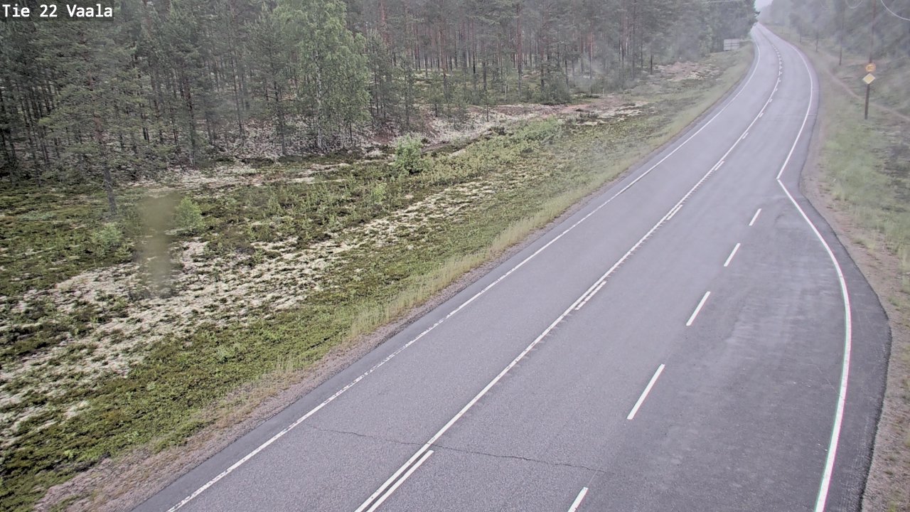 Kelikamerat Kuva Tie 22 Vaala, Vaala, Pohjois-Pohjanmaa