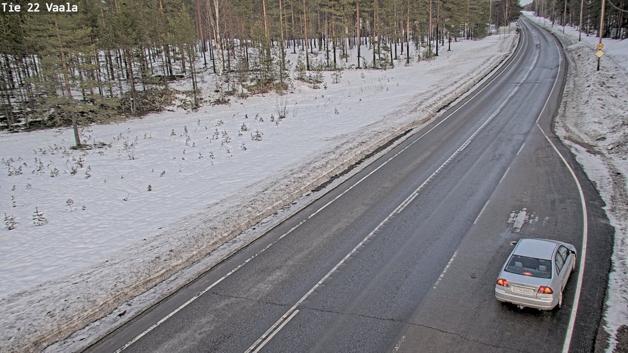 Kelikamerat Kuva Tie 22 Vaala, Vaala, Pohjois-Pohjanmaa