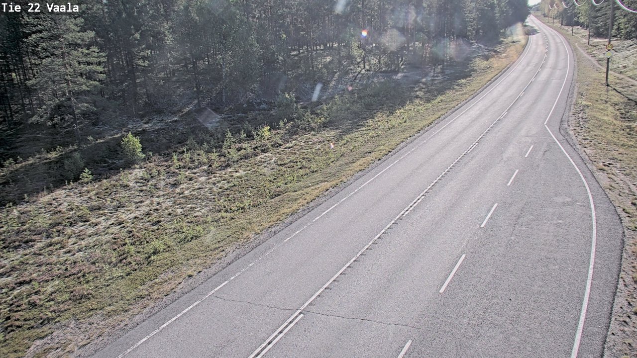 Kelikamerat Kuva Tie 22 Vaala, Vaala, Pohjois-Pohjanmaa