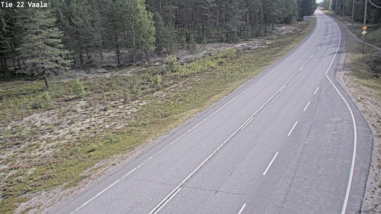 Kelikamerat Kuva Tie 22 Vaala, Vaala, Pohjois-Pohjanmaa