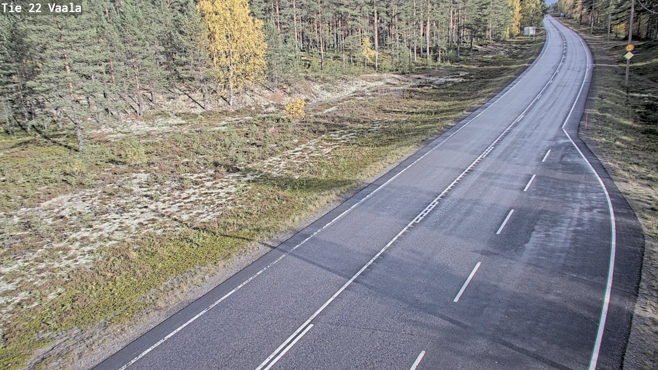 Kelikamerat Kuva Tie 22 Vaala, Vaala, Pohjois-Pohjanmaa