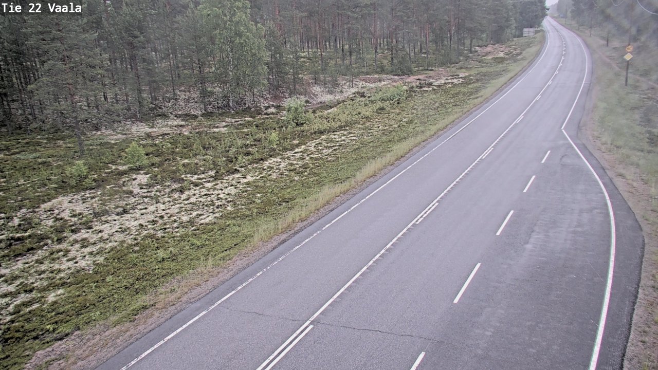 Kelikamerat Kuva Tie 22 Vaala, Vaala, Pohjois-Pohjanmaa